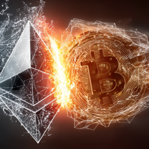 ETH at three digits when Bitcoin goes below 50K?